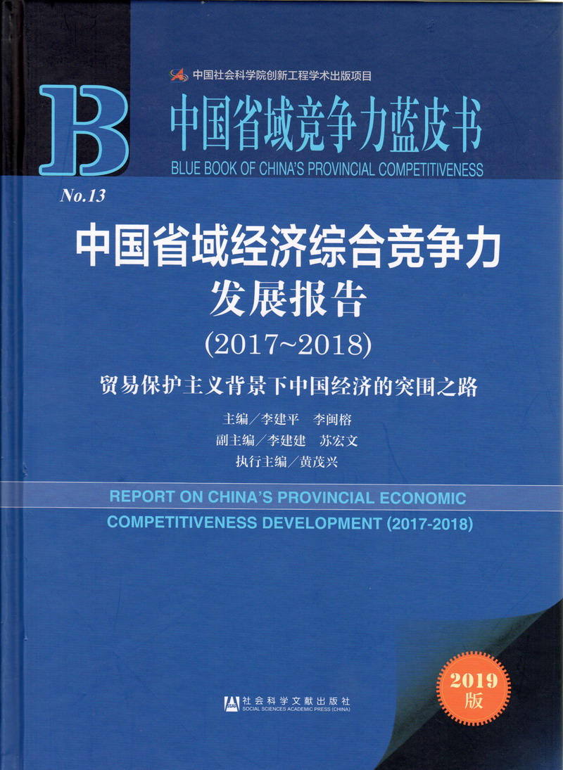 操b茓视频中国省域经济综合竞争力发展报告（2017-2018）